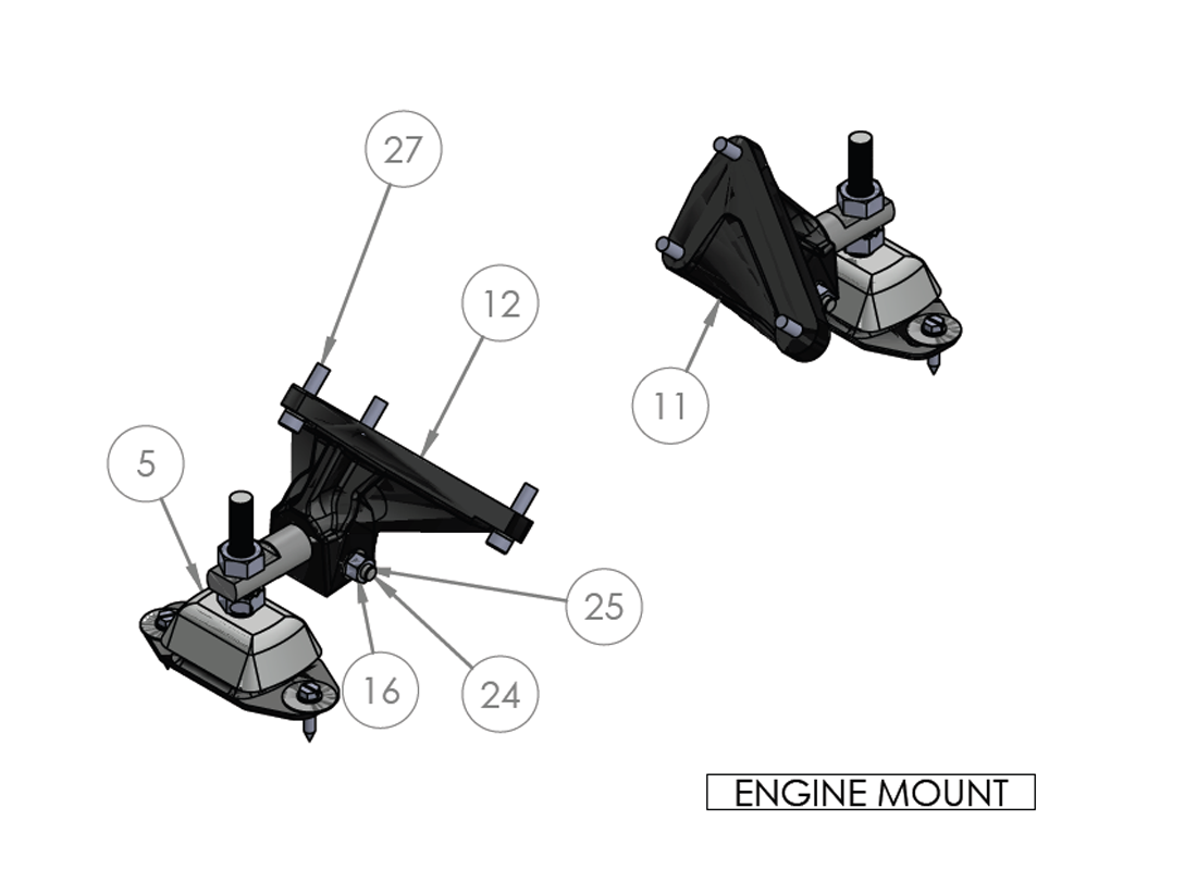 ENGINE MOUNT ENGINE MOUNT