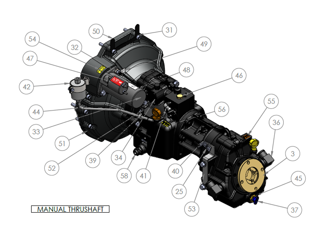 MANUAL THRUSHAFT MANUAL THRUSHAFT