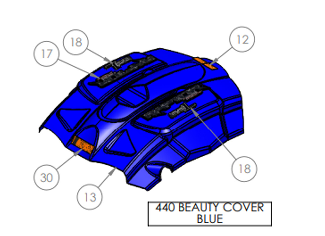 440 BEAUTY COVER BLUE 440 BEAUTY COVER BLUE