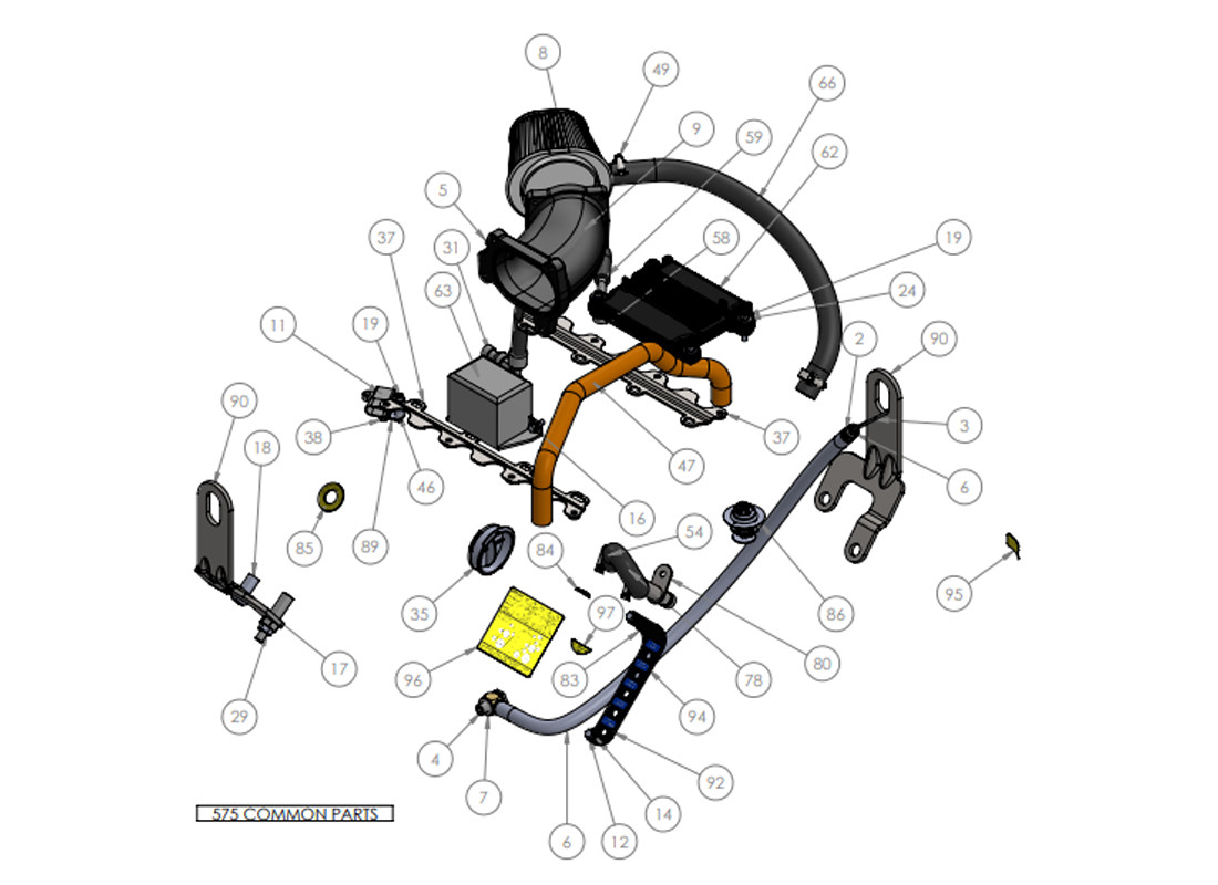 575 COMMON PARTS 575 COMMON PARTS