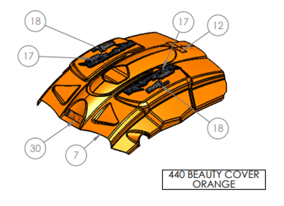 440 BEAUTY COVER ORANGE 440 BEAUTY COVER ORANGE