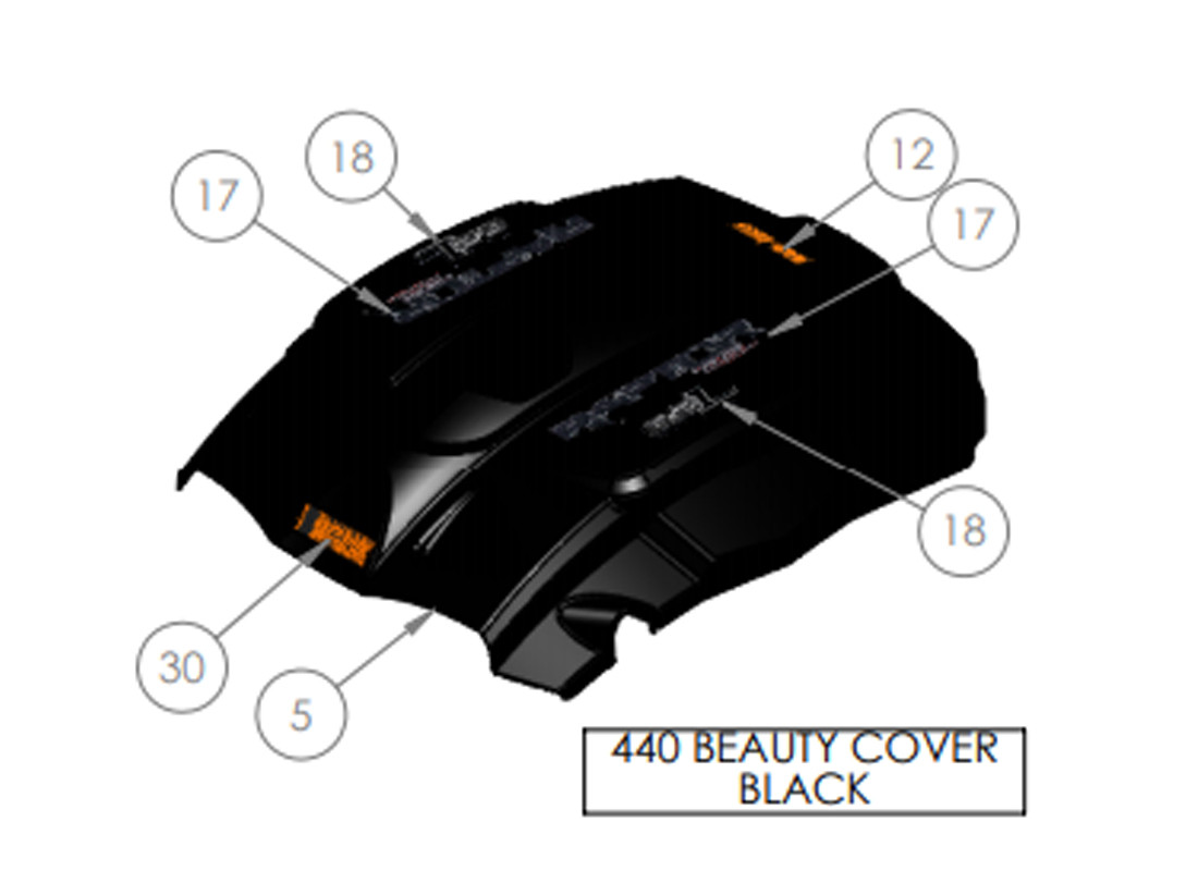 440 BEAUTY COVER BLACK 440 BEAUTY COVER BLACK