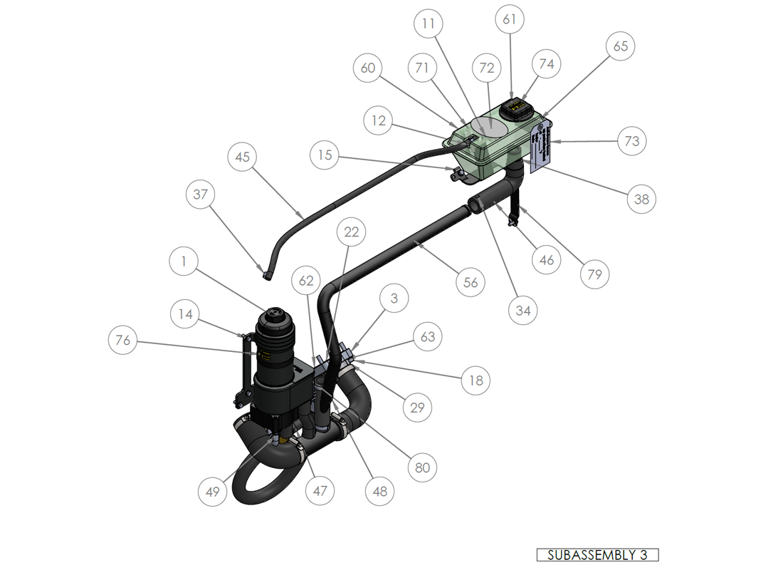 SUBASSEMBLY 3