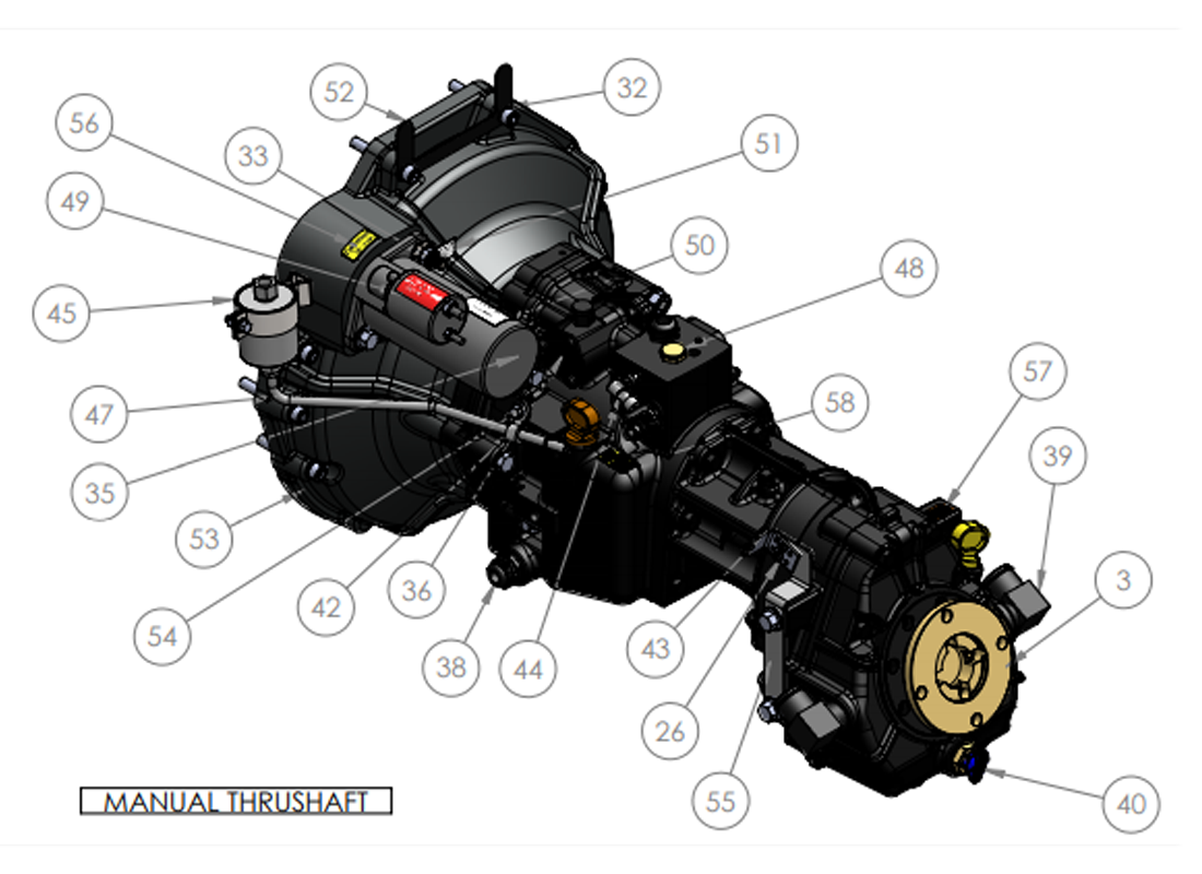 MANUAL THRUSHAFT