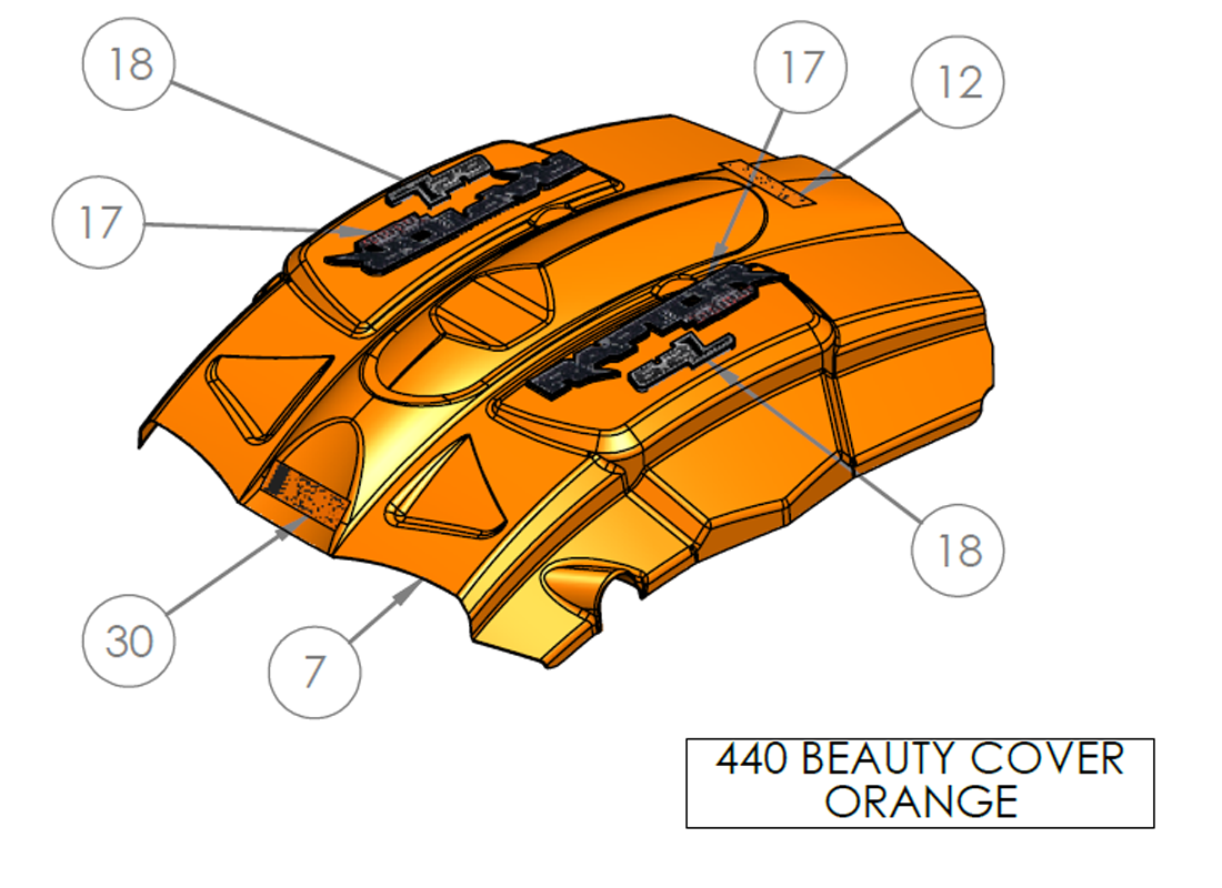 440 BEAUTY COVER ORANGE 440 BEAUTY COVER ORANGE