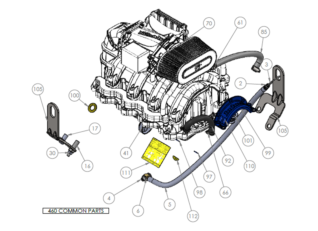 460 COMMON PARTS 460 COMMON PARTS