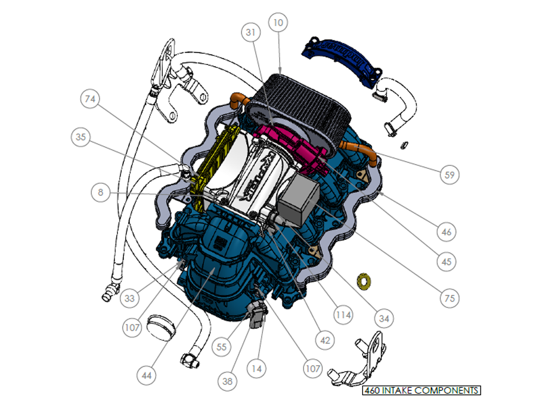 460 INTAKE COMPONENTS