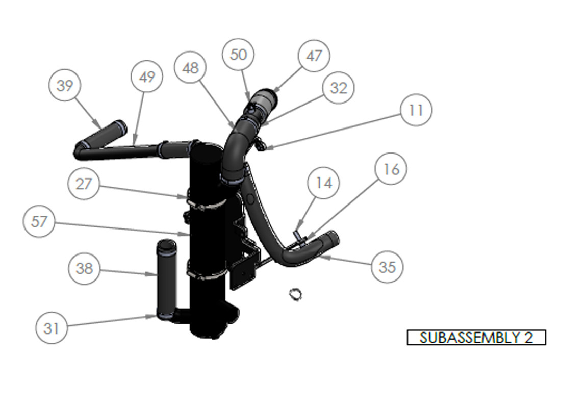 SUBASSEMBLY 2 SUBASSEMBLY 2