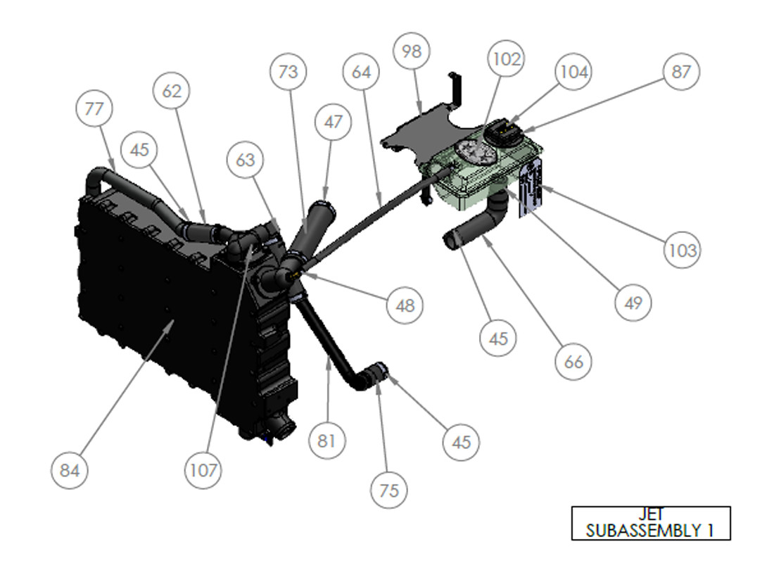 JET SUBASSEMBLY 1