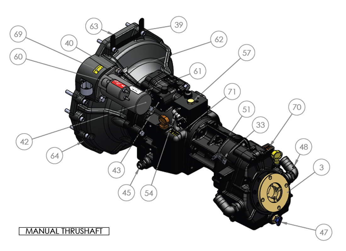 MANUAL THRUSHAFT MANUAL THRUSHAFT