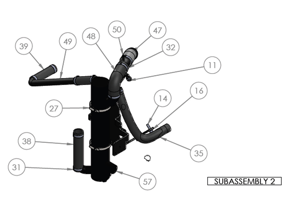 SUBASSEMBLY 2 SUBASSEMBLY 2