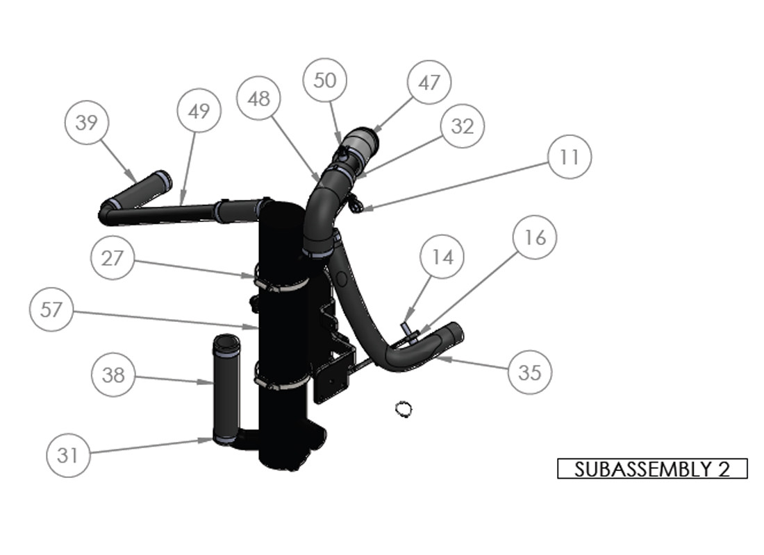 SUBASSEMBLY 2 SUBASSEMBLY 2