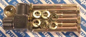 Indmar KIT 350 CHEV EXH MAN HDW ALUM