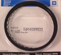 Indmar RINGS PISTON SET 350 CY (350-HP)