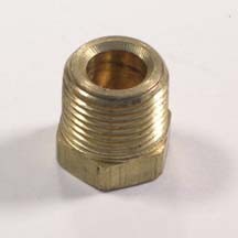 Indmar FITTING PLUG 3/8 HEX BRASS