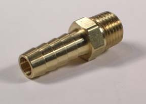 Indmar FITTING 1/4 NPT X 3/8 BARB