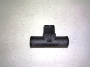 Indmar FITTING 1 TEE x 3/4 NPT NYLON