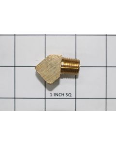 512013 FITTING 1/4 NPT 45 DEGREE BRASS