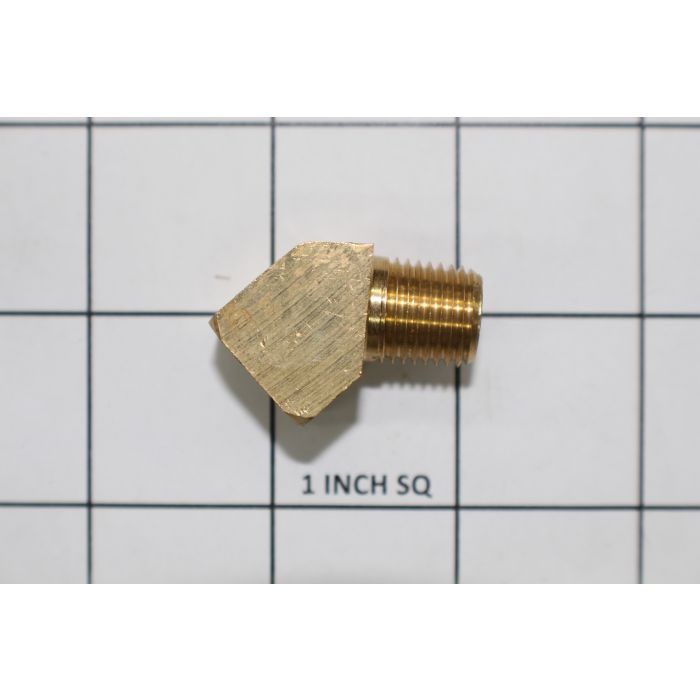 FITTING 1/4 NPT 45 DEGREE BRASS