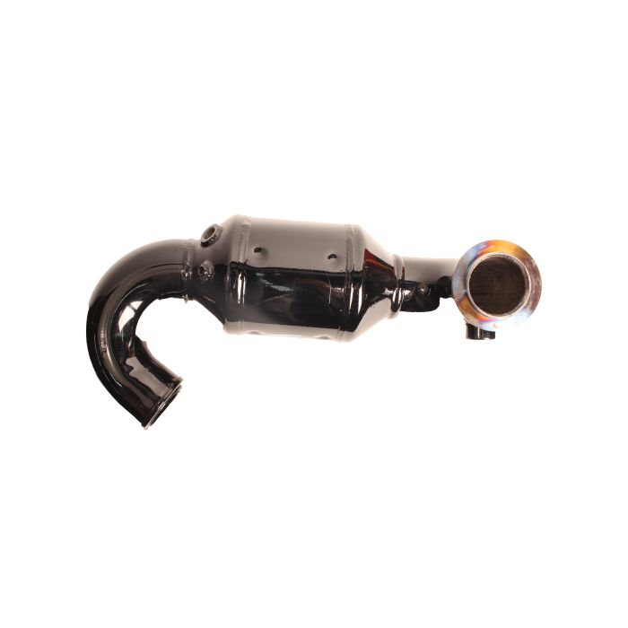 585929-B ELBOW BANK 2 RAISED 1", BLACK