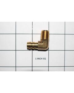 FITTING 1/4 NPT x 3/8 HOSE 90