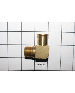 FITTING 1/2 NPT x 3/4 HOSE 90