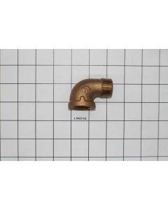 FITTING BRASS 3/4 STREET EL