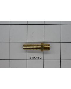 FTNG 1/8 NPT x 5/16  BRASS STRT