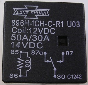 RELAY 50A/30A E-CONTROL