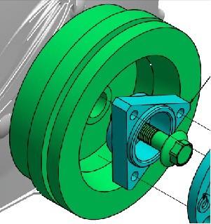 HARMONIC BALANCER FORD 6.2