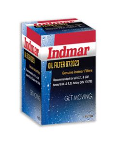 872023-1 INDMAR OIL FILTER GM 5.7, 8.1,454 SINGLE