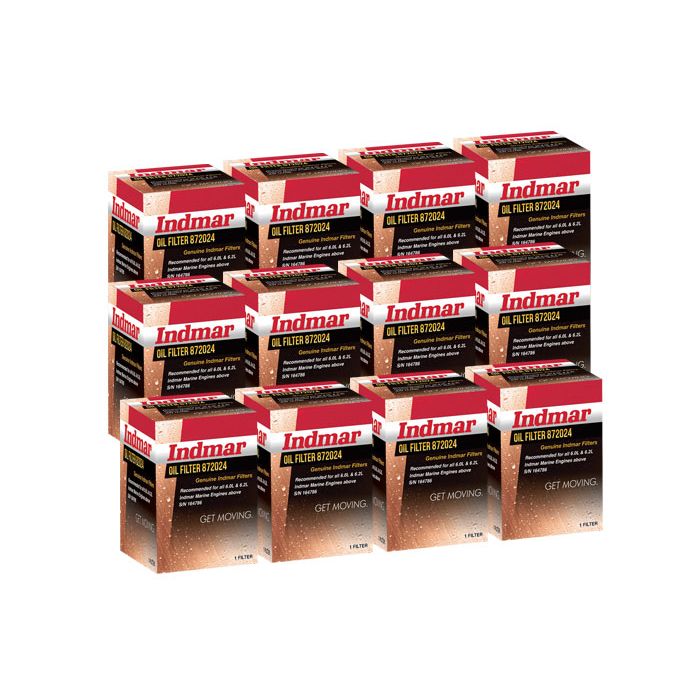 INDMAR OIL FILTER GM 22MM CASE OF 12
