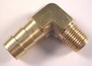 Indmar FITTING 1/8 X 3/8 BARB 90