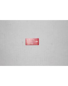 DECAL BATTERY POS CABLE