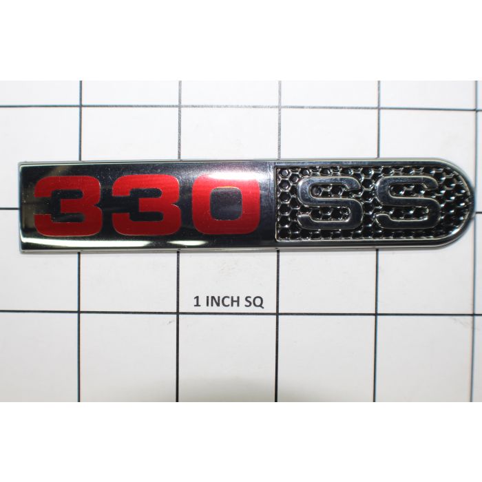 985402 DECAL MONSOON SS BADGE 330 CHROMAX