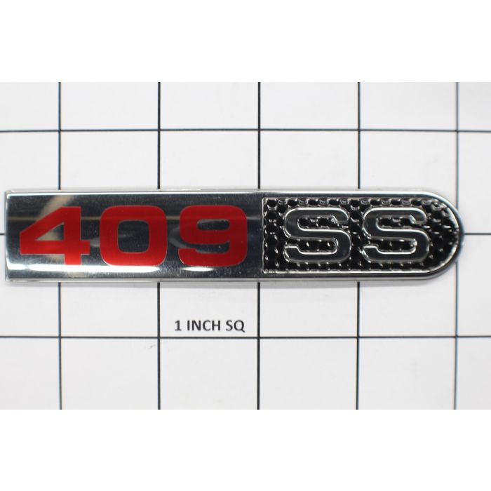 985404 DECAL MONSOON SS BADGE 409 CHROMAX