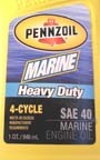 Indmar OIL PENNZOIL 40W CASE 12 QT. B