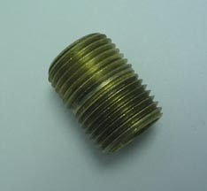 Indmar FITTING NIPPLE 1/2 BRASS