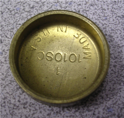 Indmar PLUG BRASS 3/4