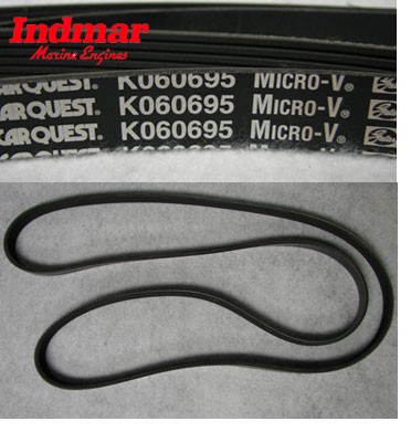 Indmar 725032 Belt Serpentine GM LS-1 Top Mount Alternator