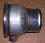 Indmar DUMPS EXH FULL F/W ALUM MANIFO