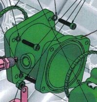 MONO VALVE ADAPTER COMPOSITE 6.2